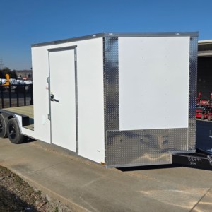 8.5 X 22 Hybrid Enclosed Trailer With 30amp Electric Package (2) 5,200lb Axles