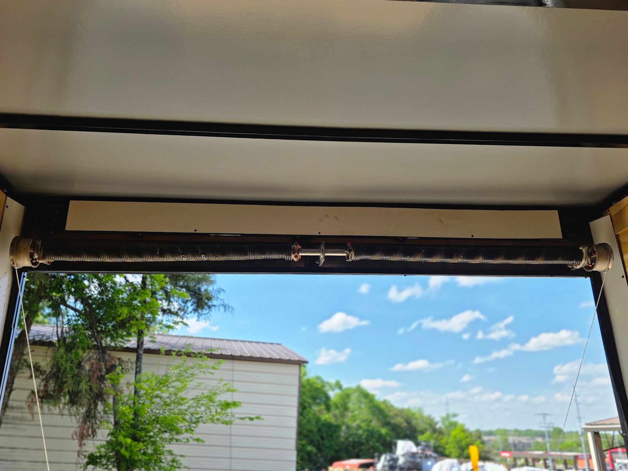 8.5’x20′ White V-Nose Enclosed Trailer with Blackout Package 2-5200lb Axles - Image 27