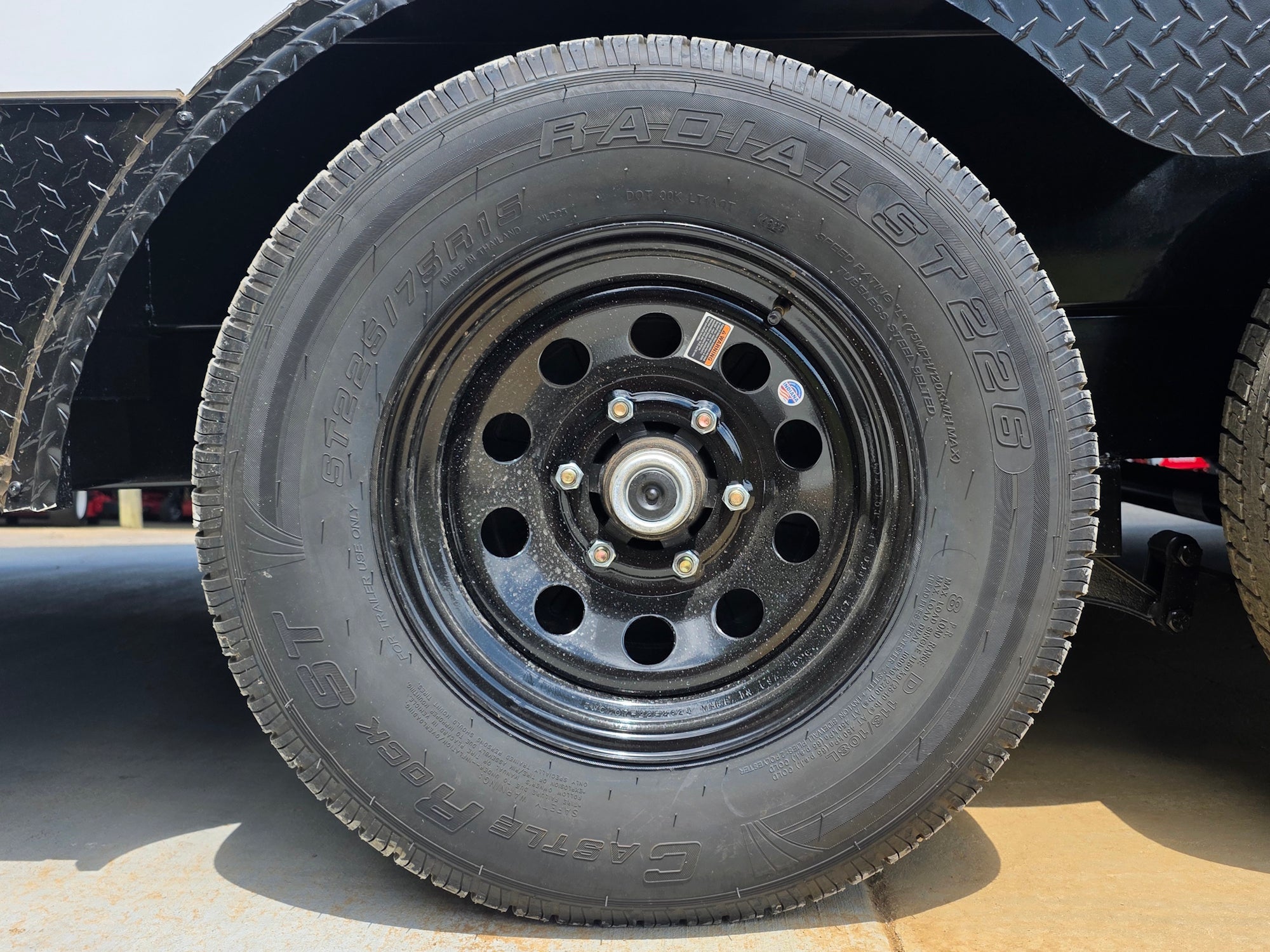 8.5’x20′ White V-Nose Enclosed Trailer with Blackout Package 2-5200lb Axles - Image 23