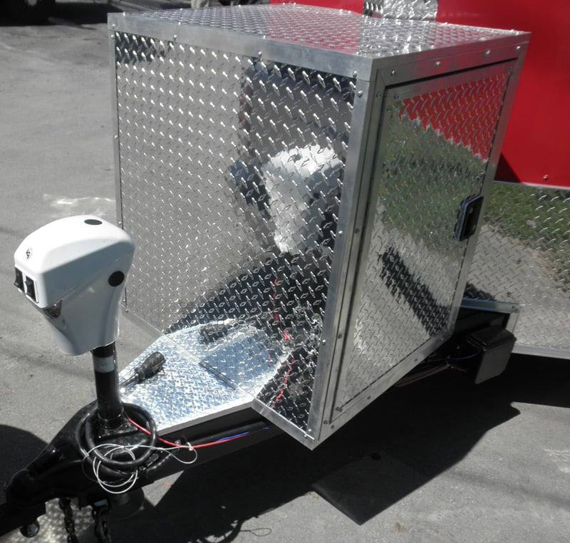 Enclosed Trailer 8.5’x26′ Red – Motorcycle Car Bike Hauler Storage - Image 19