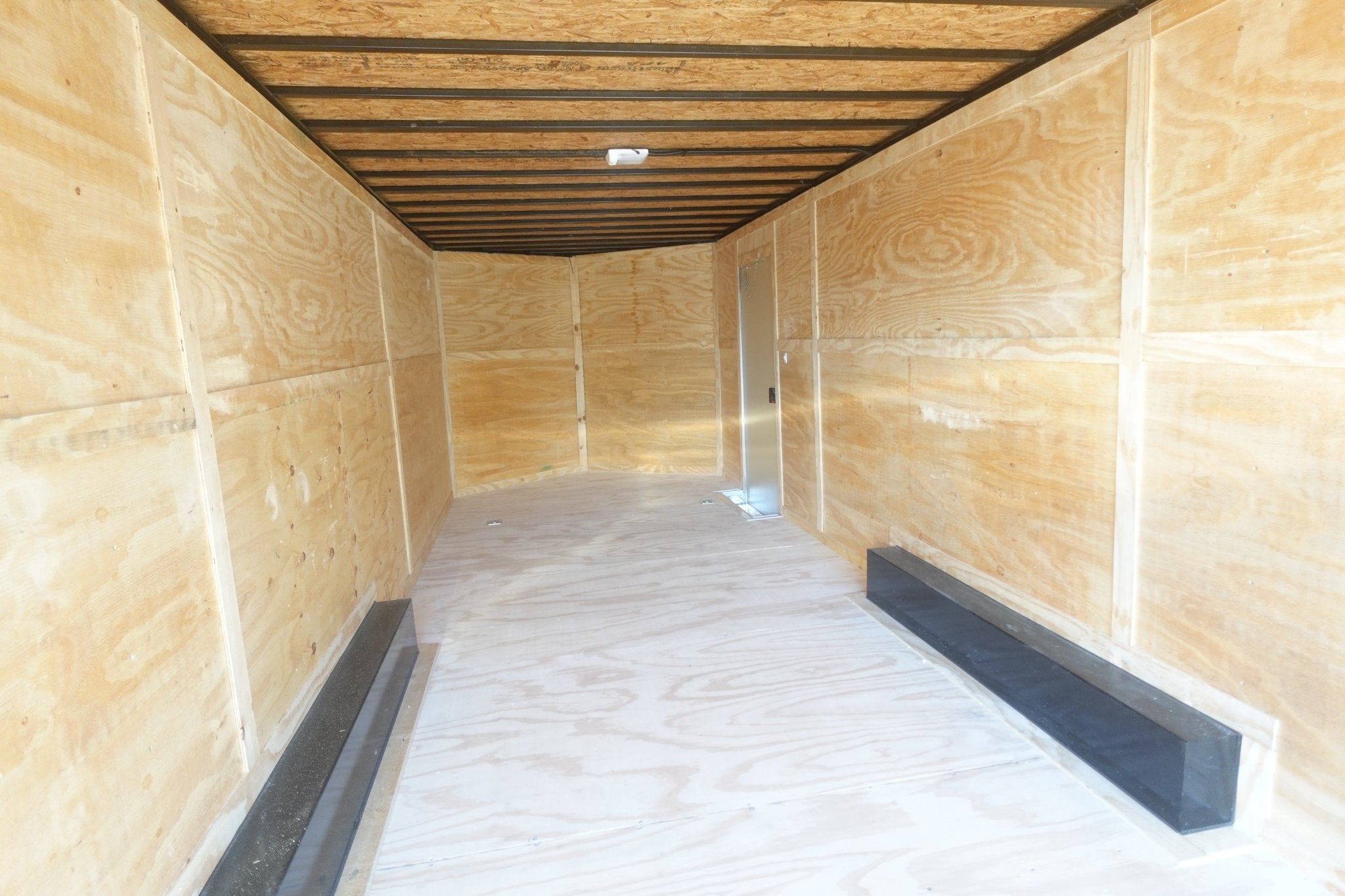 8.5×24 White V-Nose Enclosed Trailer (2) 3500lb Axles 7K GVWR - Image 13