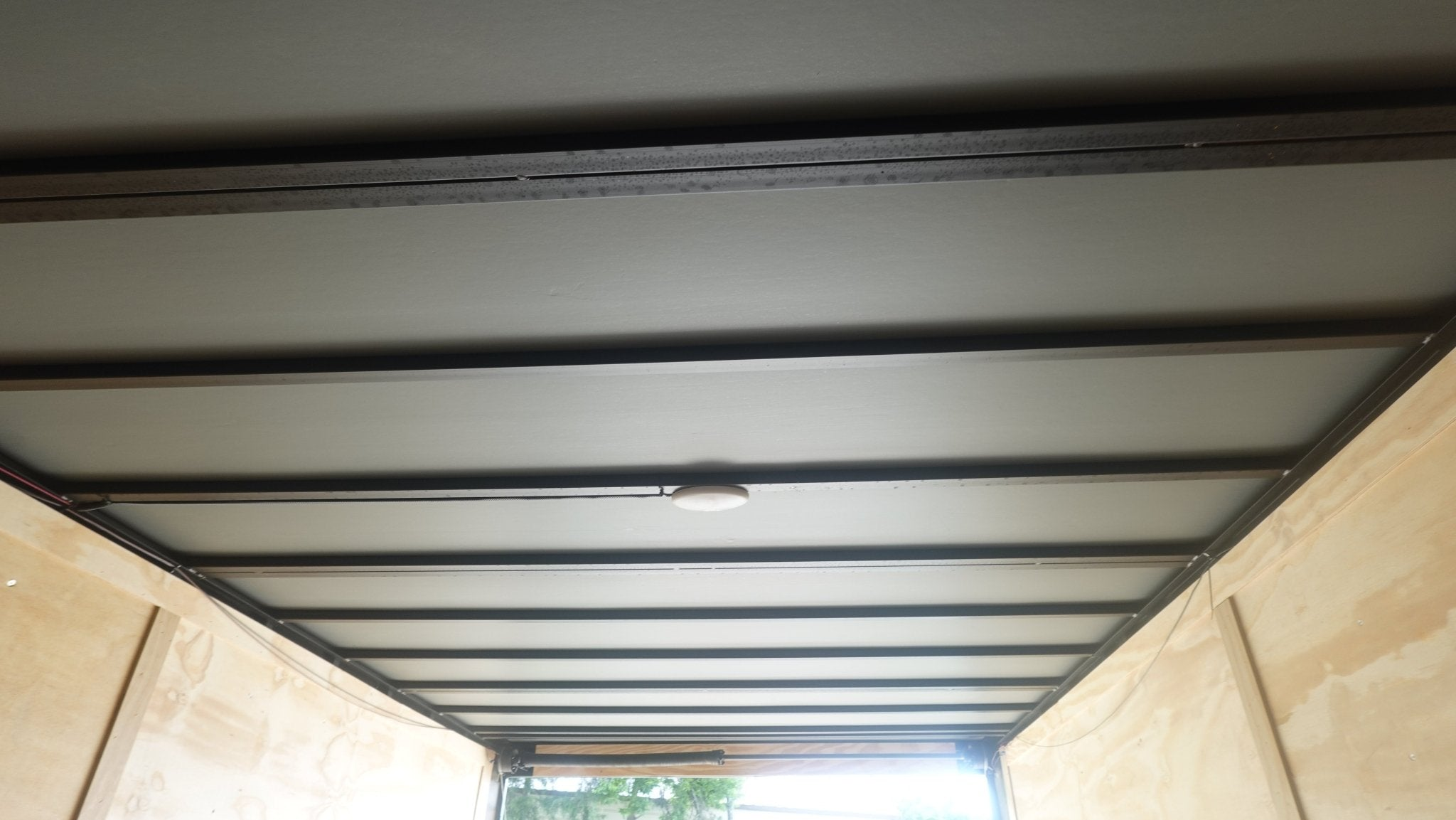8.5X36 White With Black Out Enclosed Trailer With Escape Doors E Track Floor (3) 7K Axles 21K GVWR - Image 16