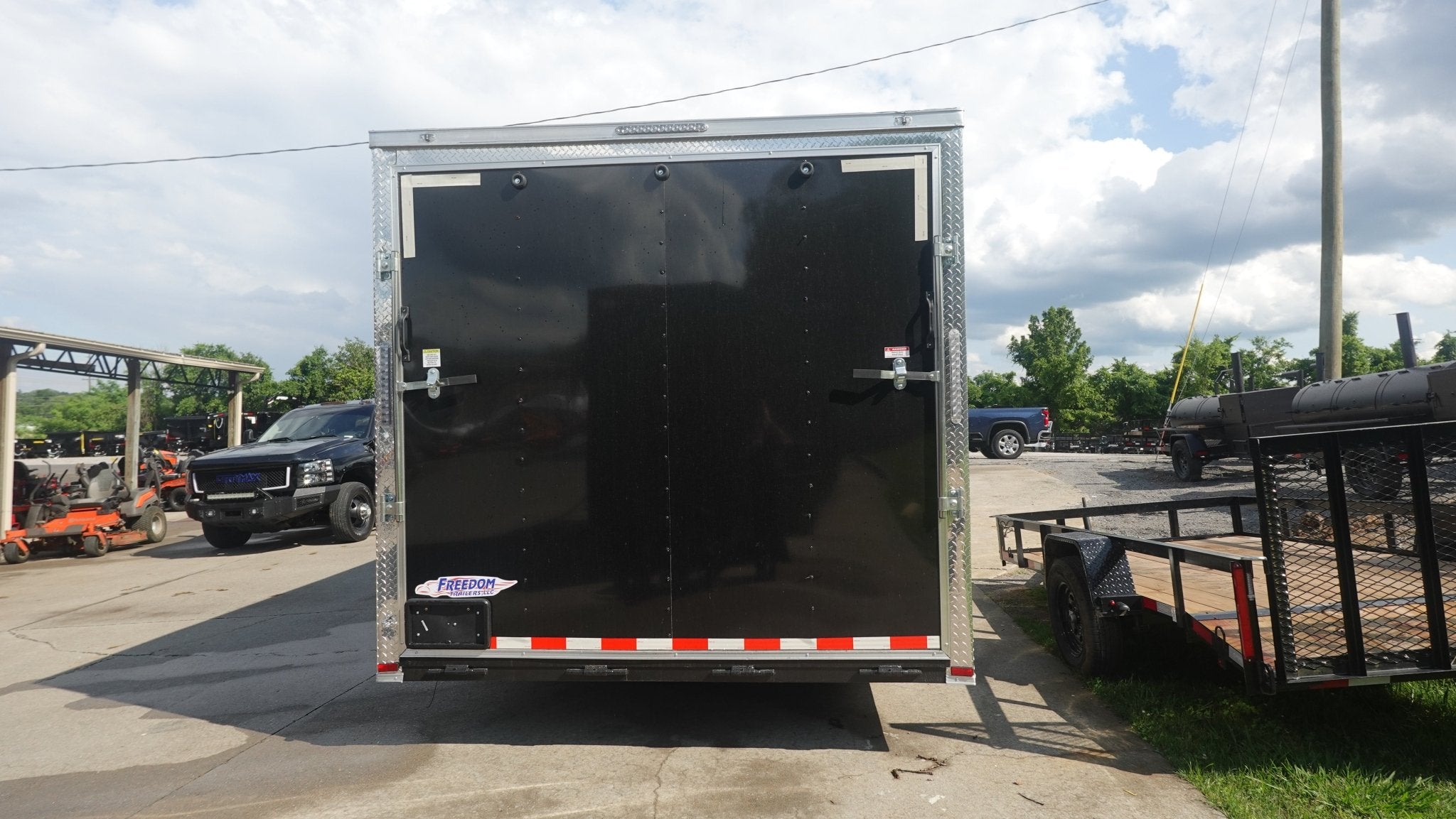 8.5X24 Black Enclosed Trailer (2) 5,200lb Axles Escape Door - Image 9