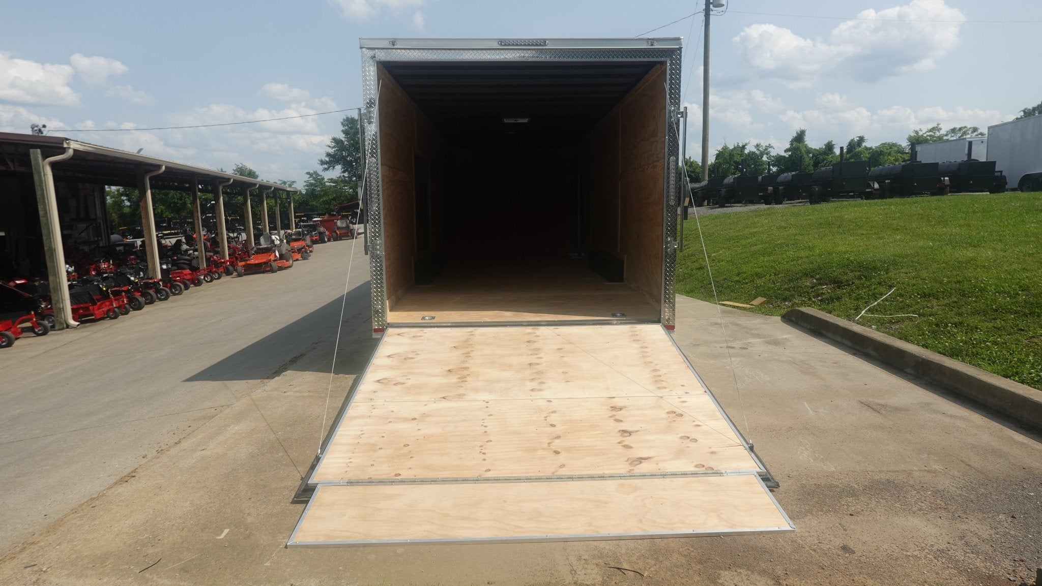8.5X24 Black Enclosed Trailer (2) 5,200lb Axles Escape Door - Image 13