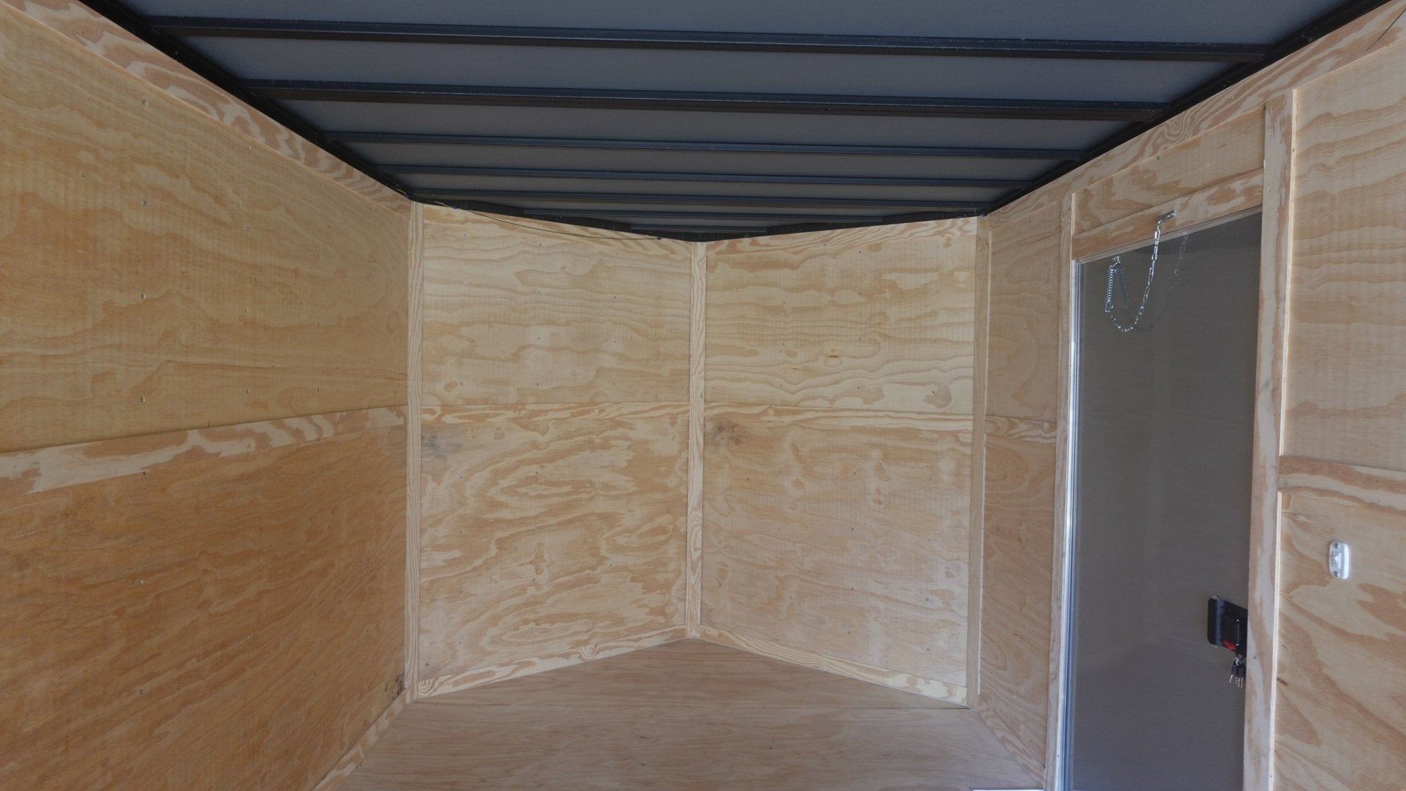 8.5X24 Black Enclosed Trailer (2) 5,200lb Axles Escape Door - Image 19