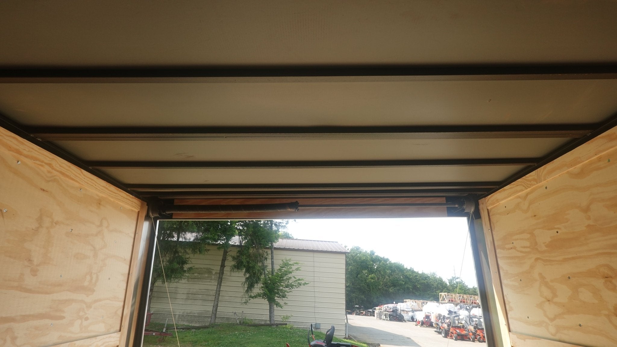 8.5X24 Black Enclosed Trailer (2) 5,200lb Axles Escape Door - Image 20