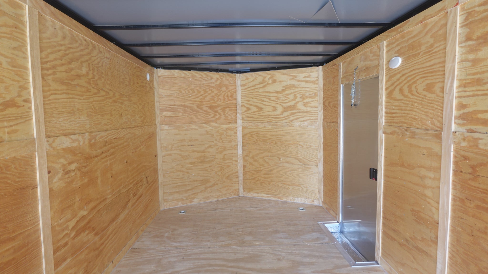 8.5×20 White Enclosed Trailer (2) 5200LB With 7 Interior Height 10K GVWR - Image 15