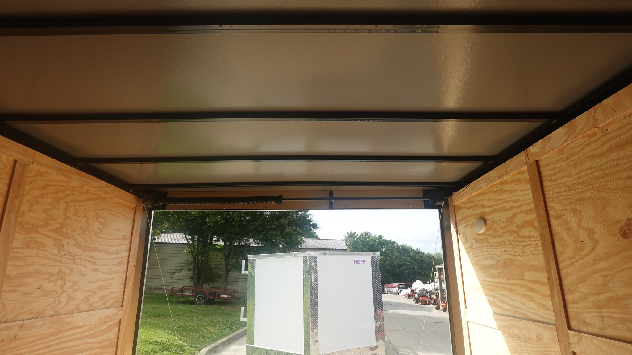 8.5×20 White Enclosed Trailer (2) 5200LB With 7 Interior Height 10K GVWR - Image 18