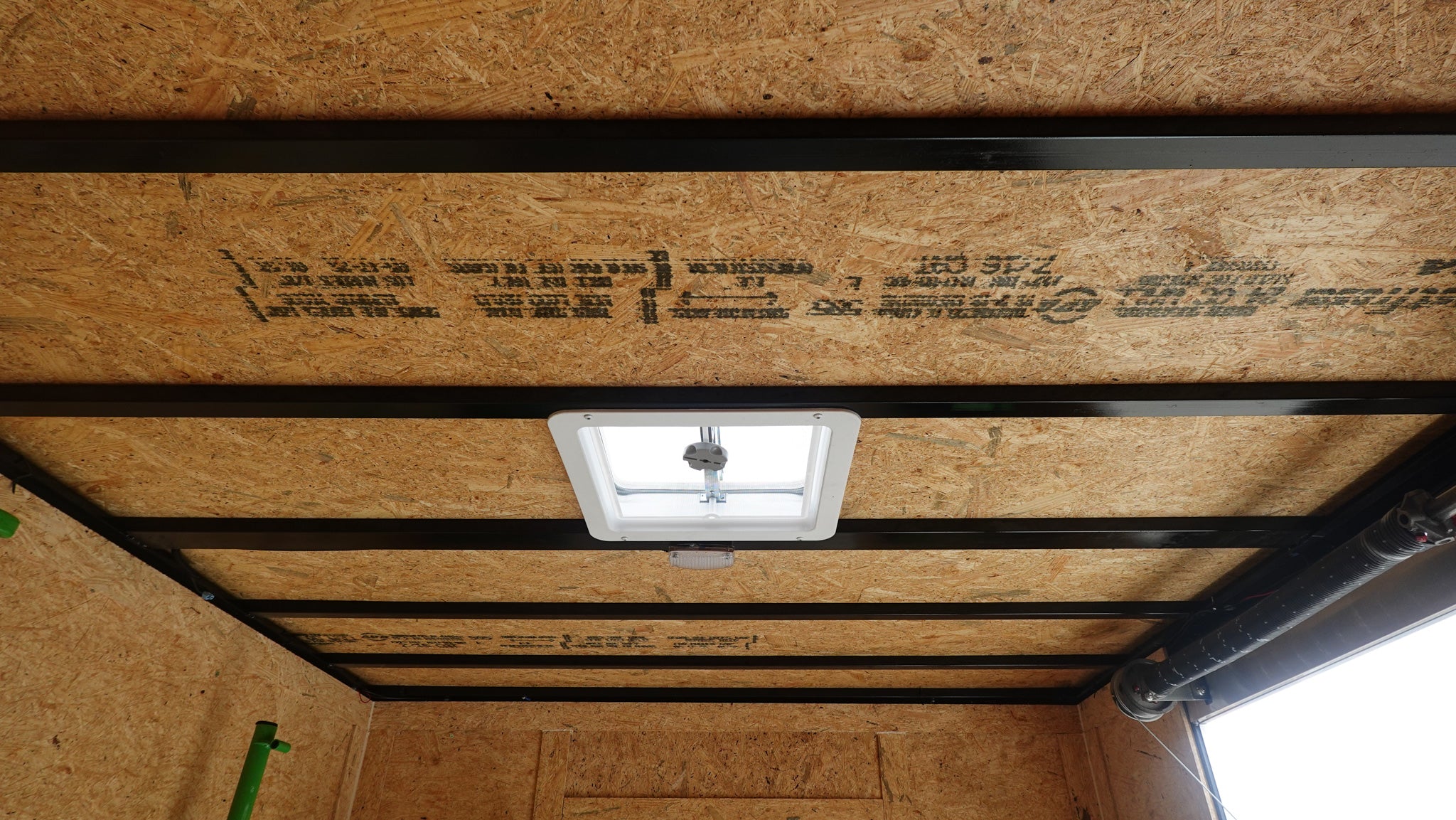7×20 Black Hybrid Enclosed Trailer ATP Floor (2) 7K Axles - Image 32