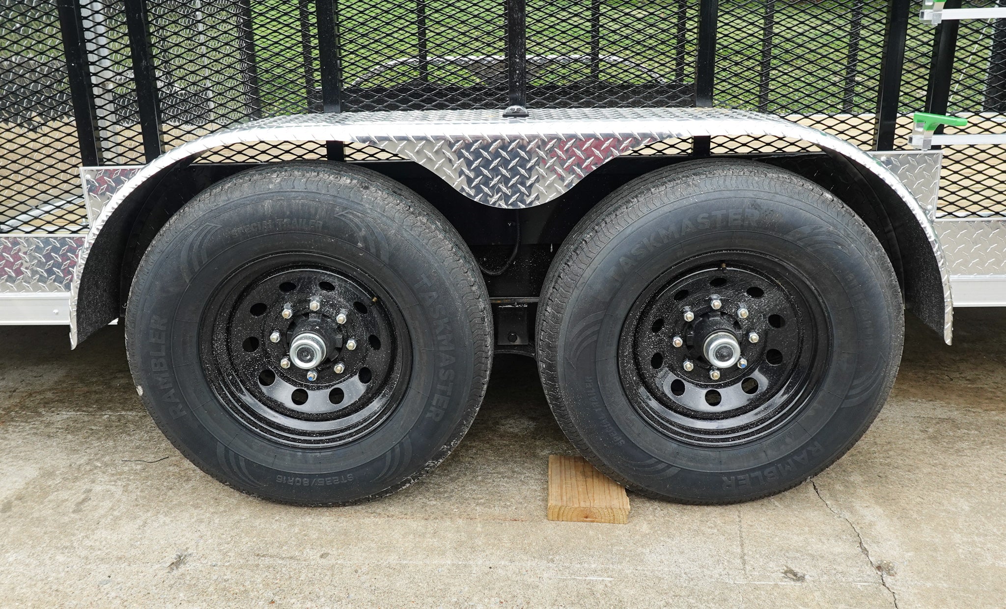 7×20 Black Hybrid Enclosed Trailer ATP Floor (2) 7K Axles - Image 14