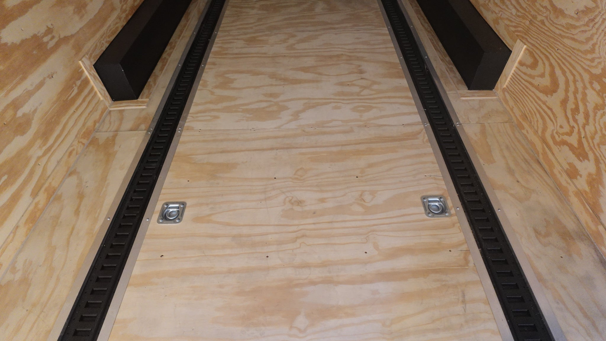 8.5×36 Indigo Blue Blackout Enclosed Trailer Escape Doors E Track Floor (3) 7K Axles 21K GVWR - Image 25