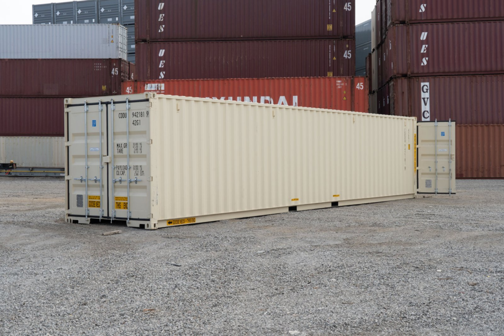 40-foot Double Door Shipping Container