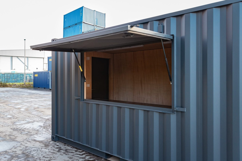 20ft Customised Container Kiosk – Fully Converted, Ready to Use