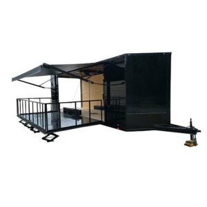 8.5′ X 24′ Custom Stage and Marketing Showcase Enclosed Trailer