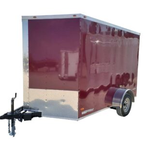 Enclosed Trailer 7′ X 10′ Brandy Wine Custom Equipment Storage