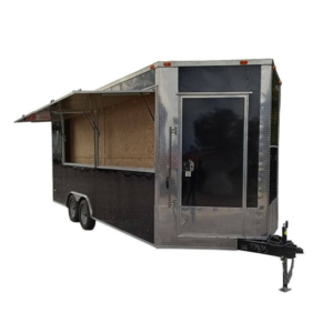 Custom Enclosed Trailer 8.5′ X 20′ Black