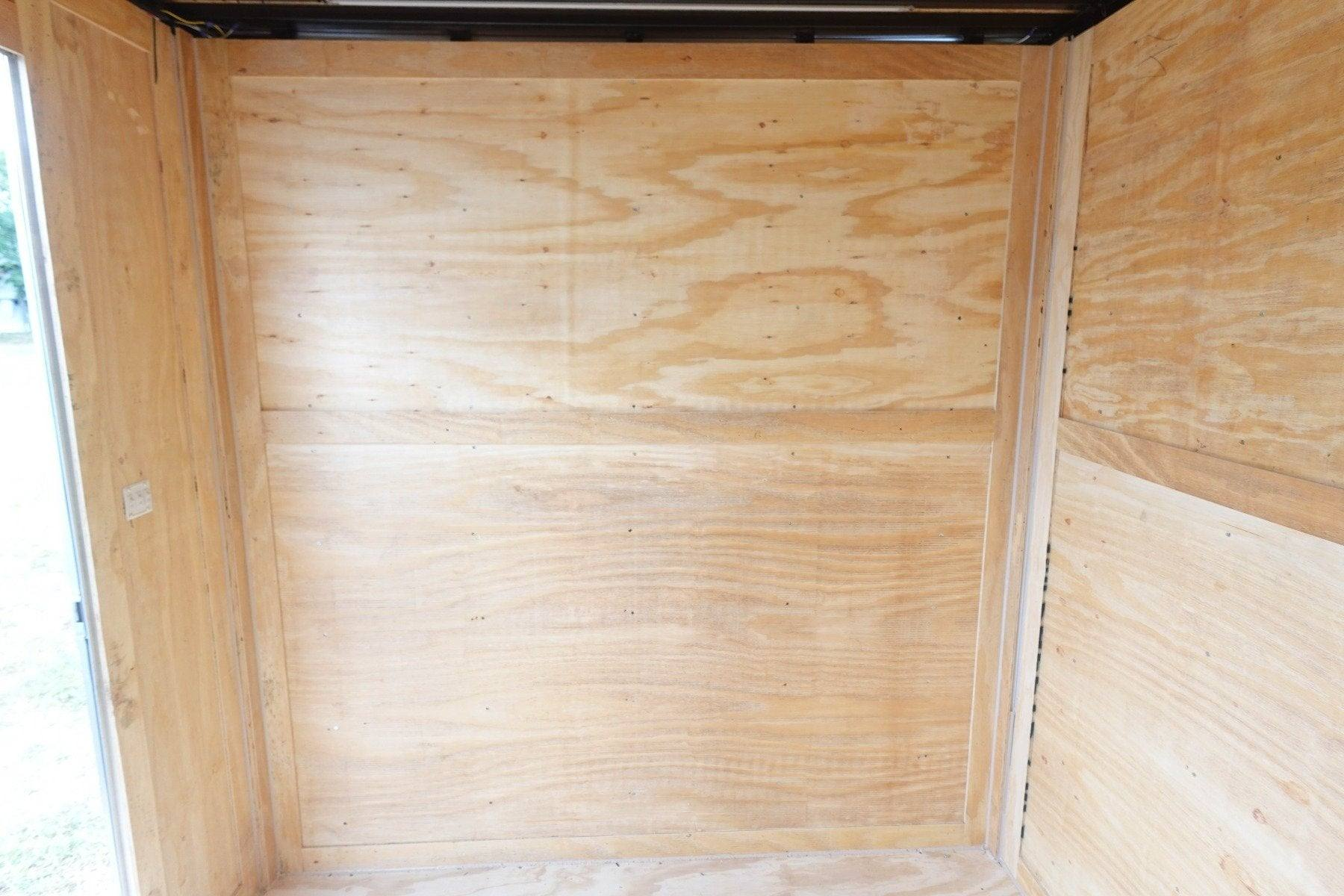 Enclosed Trailer 7′ X 20′ Red Hybrid Motorcycle Event With Roof - Image 20