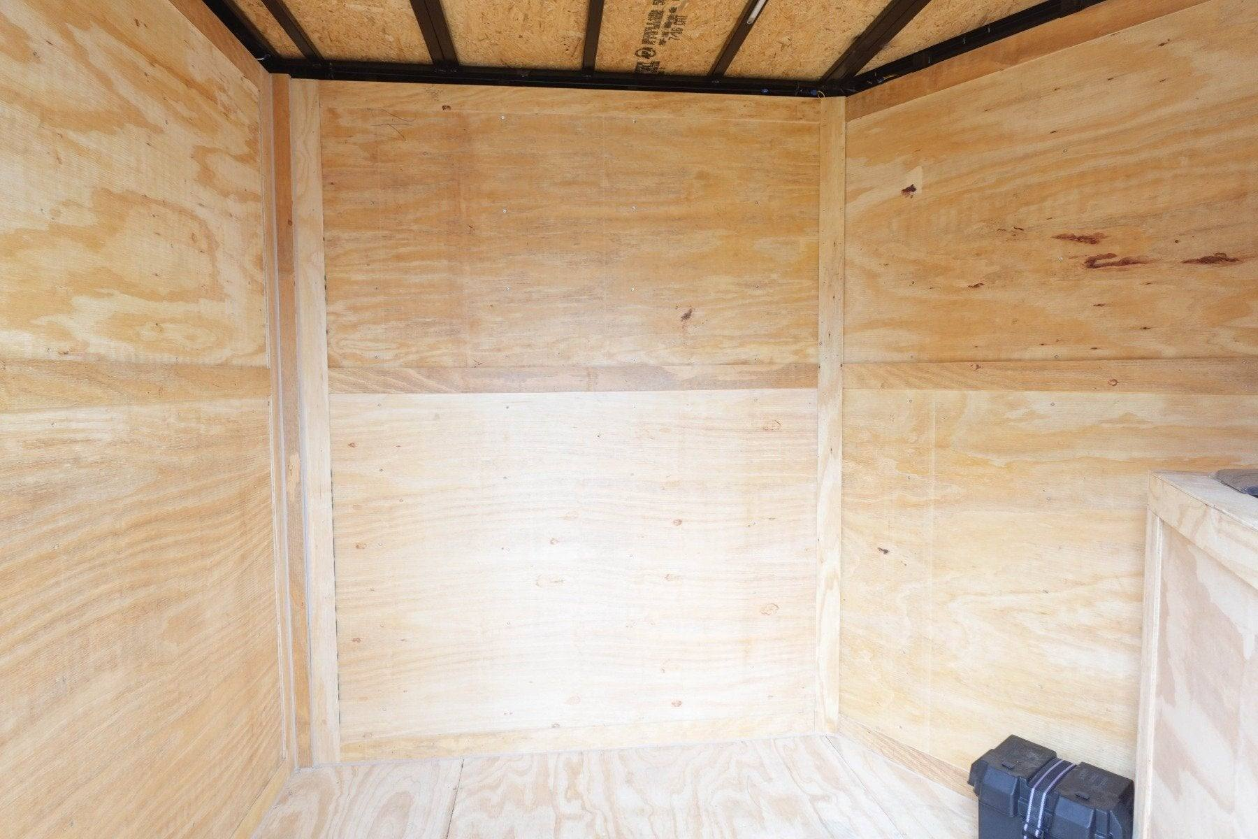 Enclosed Trailer 7′ X 20′ Red Hybrid Motorcycle Event With Roof - Image 19