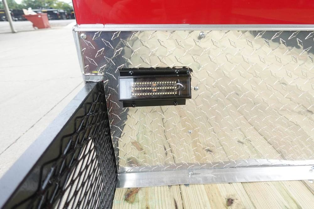 Enclosed Trailer 7′ X 20′ Red Hybrid Trailer Landscaping Equipment etc.. - Image 13