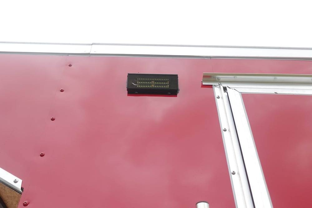 Enclosed Trailer 7′ X 20′ Red Hybrid Trailer Landscaping Equipment etc.. - Image 14