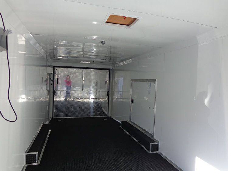 Enclosed Trailer 8.5’x26′ Black – Cargo Car ATV Hauler Storage - Image 13