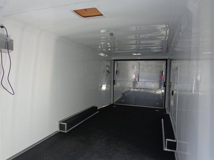 Enclosed Trailer 8.5’x26′ Black – Cargo Car ATV Hauler Storage - Image 11