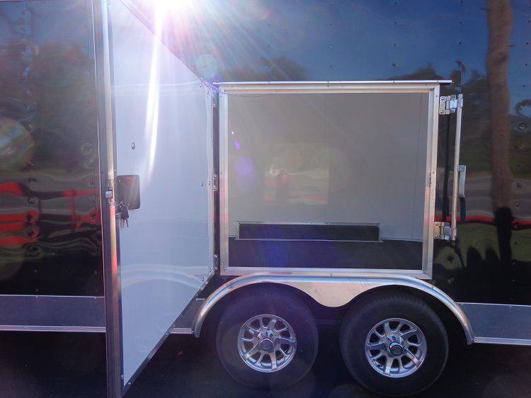 Enclosed Trailer 8.5’x26′ Black – Cargo Car ATV Hauler Storage - Image 7