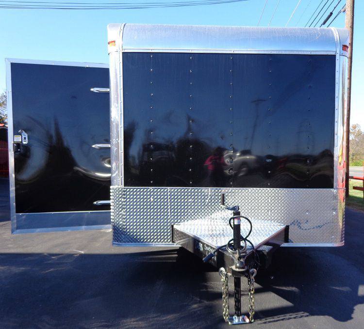 Enclosed Trailer 8.5’x26′ Black – Cargo Car ATV Hauler Storage - Image 2