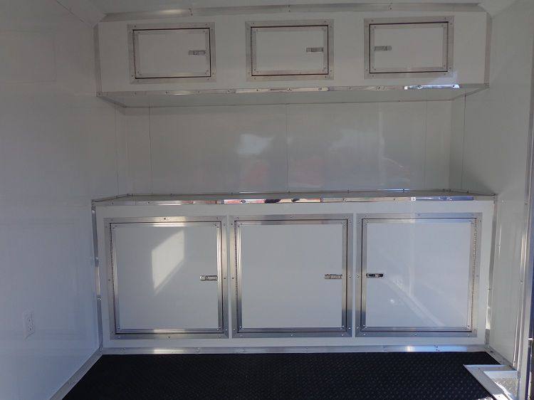 Enclosed Trailer 8.5’x26′ Black – Cargo Car ATV Hauler Storage - Image 17