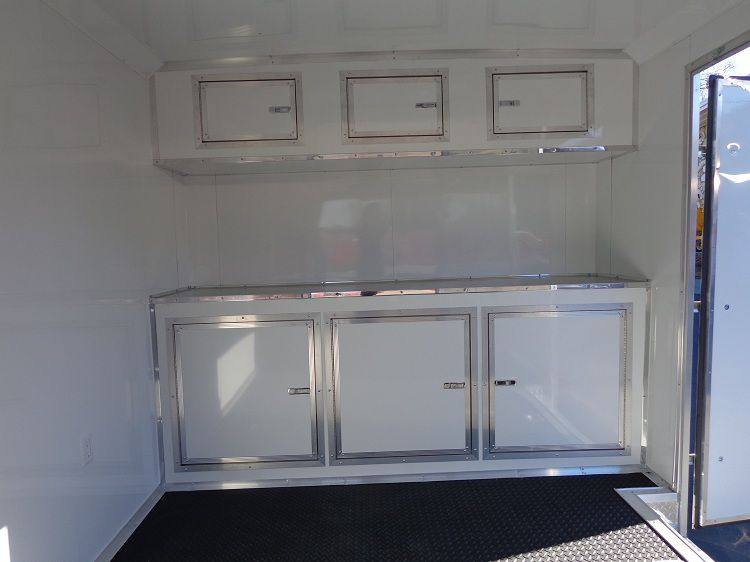Enclosed Trailer 8.5’x26′ Black – Cargo Car ATV Hauler Storage - Image 16