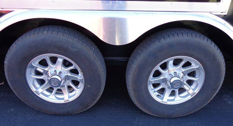 Enclosed Trailer 8.5’x26′ Black – Cargo Car ATV Hauler Storage - Image 9