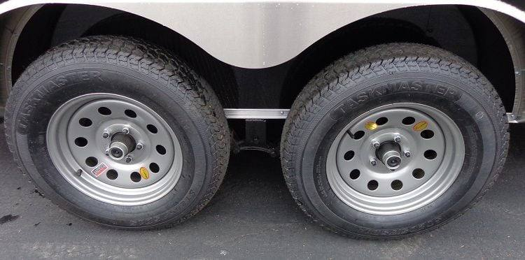 Enclosed Trailer 6’x16′ Black – V-Nose Cargo Equipment Car ATV Storage - Image 8