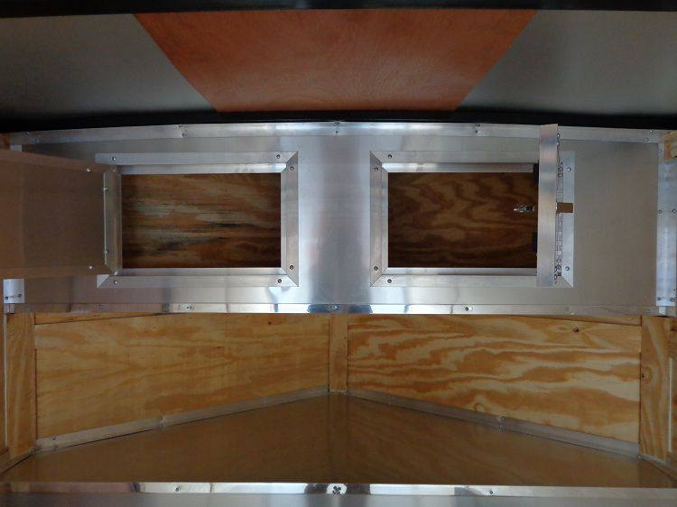 Enclosed Trailer 6’x16′ Black – V-Nose Cargo Equipment Car ATV Storage - Image 10