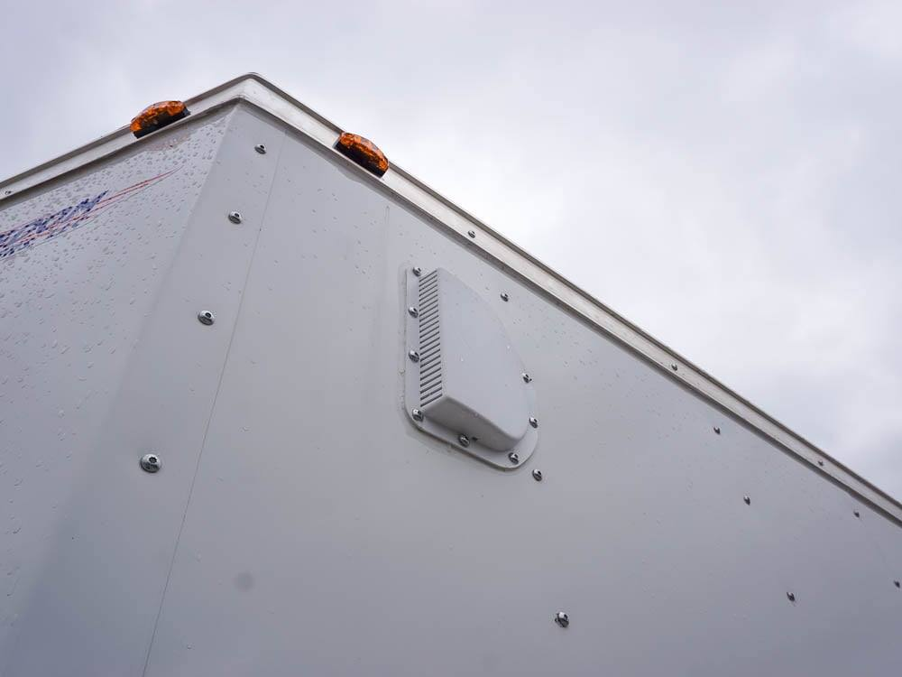 7×12 V-Nose Enclosed Trailer 3,500lb Axle with Ramp and Brakes - Image 10
