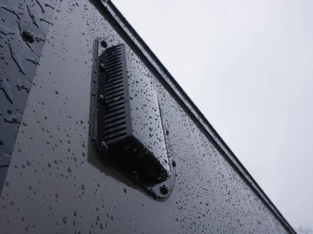 7×12 Enclosed Trailer Charcoal V-Nose Blackout Package 3,500lb Axle Storage - Image 16