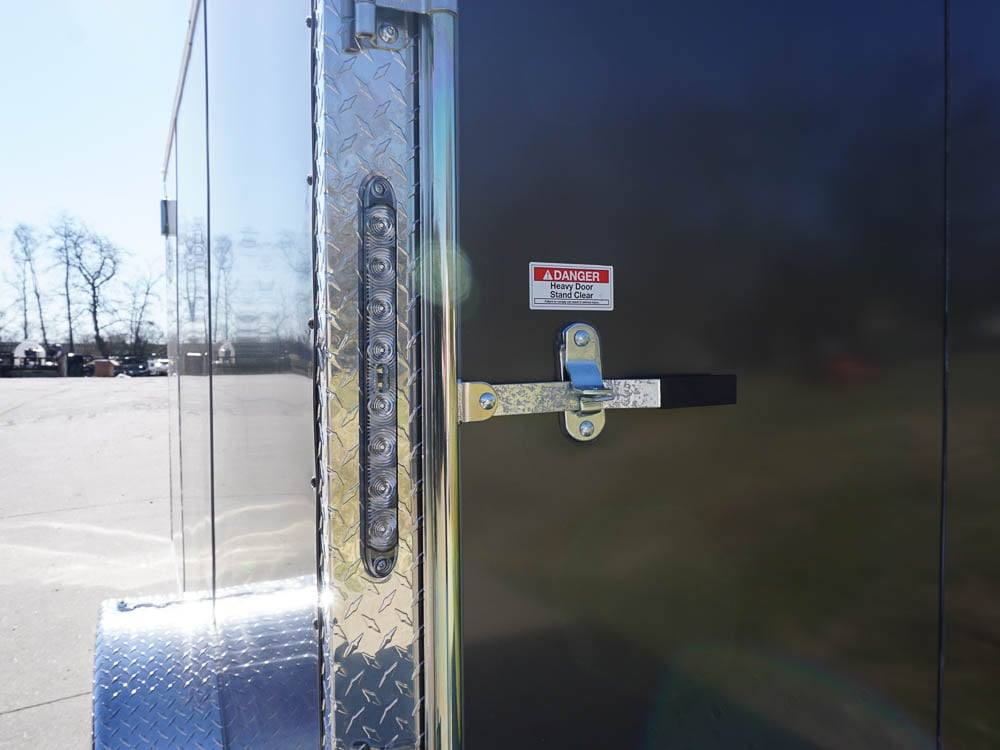 Enclosed Trailer 6′ X 12′ Charcoal- V-Nose 3,500 lb. Axle Storage - Image 12