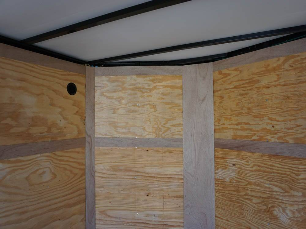 Enclosed Trailer 6′ X 12′ Charcoal- V-Nose 3,500 lb. Axle Storage - Image 22