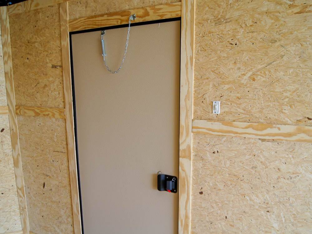 8.5×20 Charcoal Enclosed Trailer with Blackout Package (2) 5200lb Axles Storage - Image 19