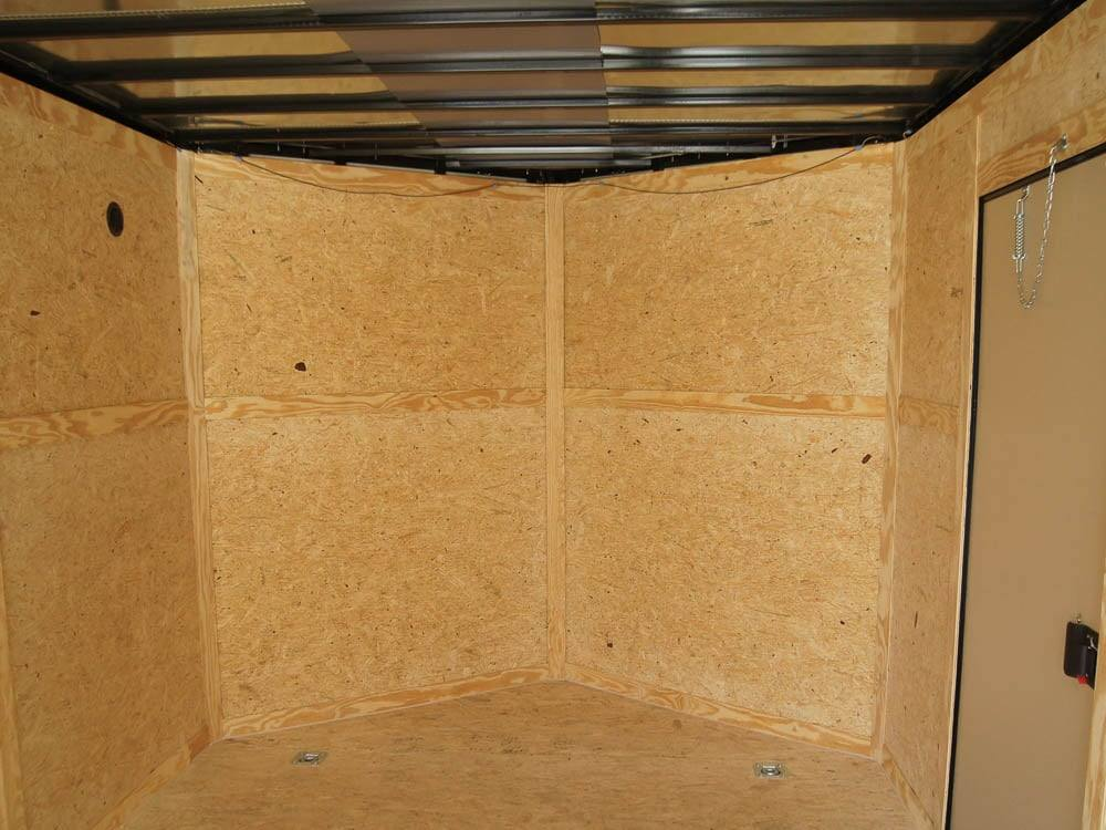 8.5×20 Charcoal Enclosed Trailer with Blackout Package (2) 5200lb Axles Storage - Image 21