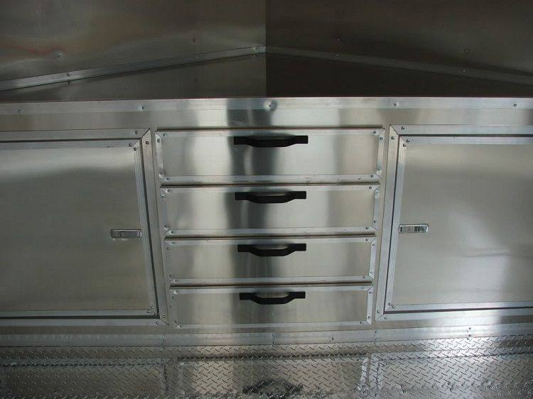 Enclosed Trailer 8.5’x24′ Red – Motorcycle Car Bike Hauler Storage - Image 13