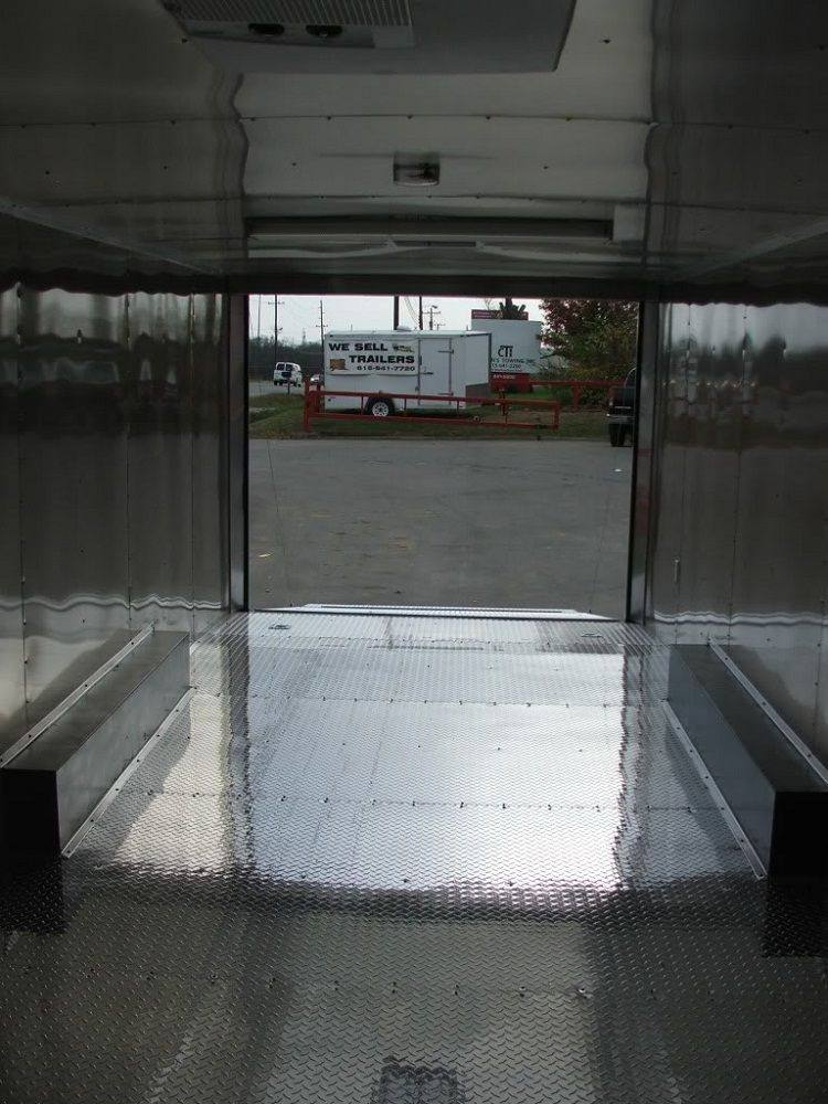 Enclosed Trailer 8.5’x24′ Red – Motorcycle Car Bike Hauler Storage - Image 12
