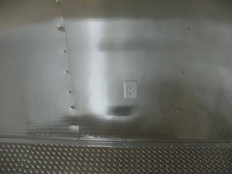 Enclosed Trailer 8.5’x24′ Red – Motorcycle Car Bike Hauler Storage - Image 8