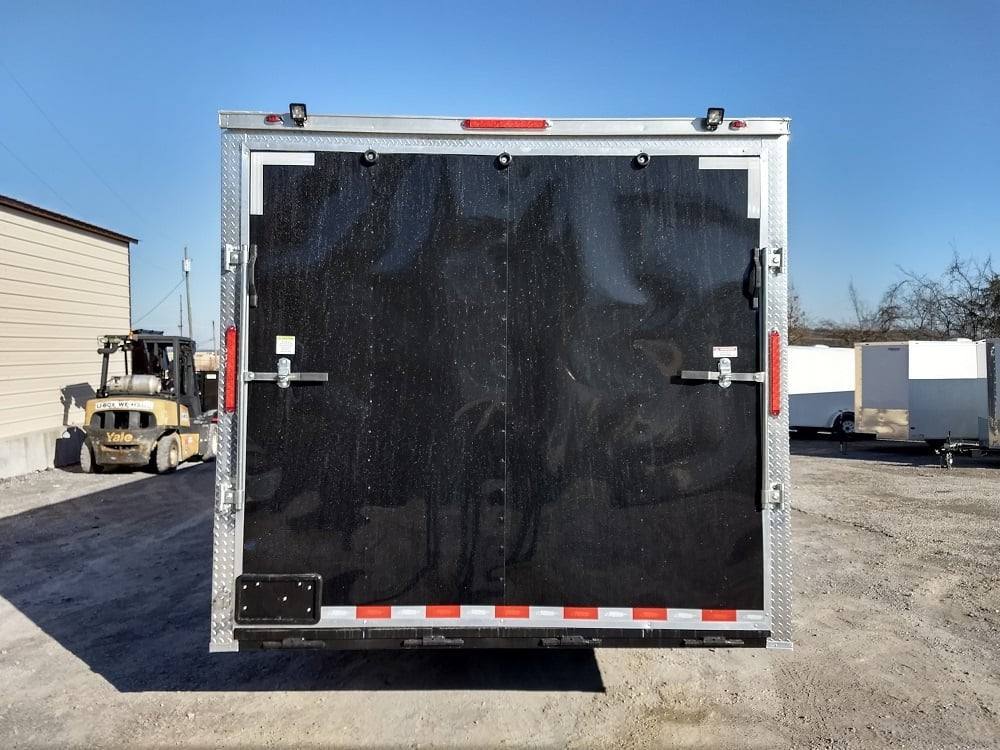 Enclosed Trailer 8.5′ X 26′ Black Race Ready Tandem 5,200lb Axles Storage - Image 7