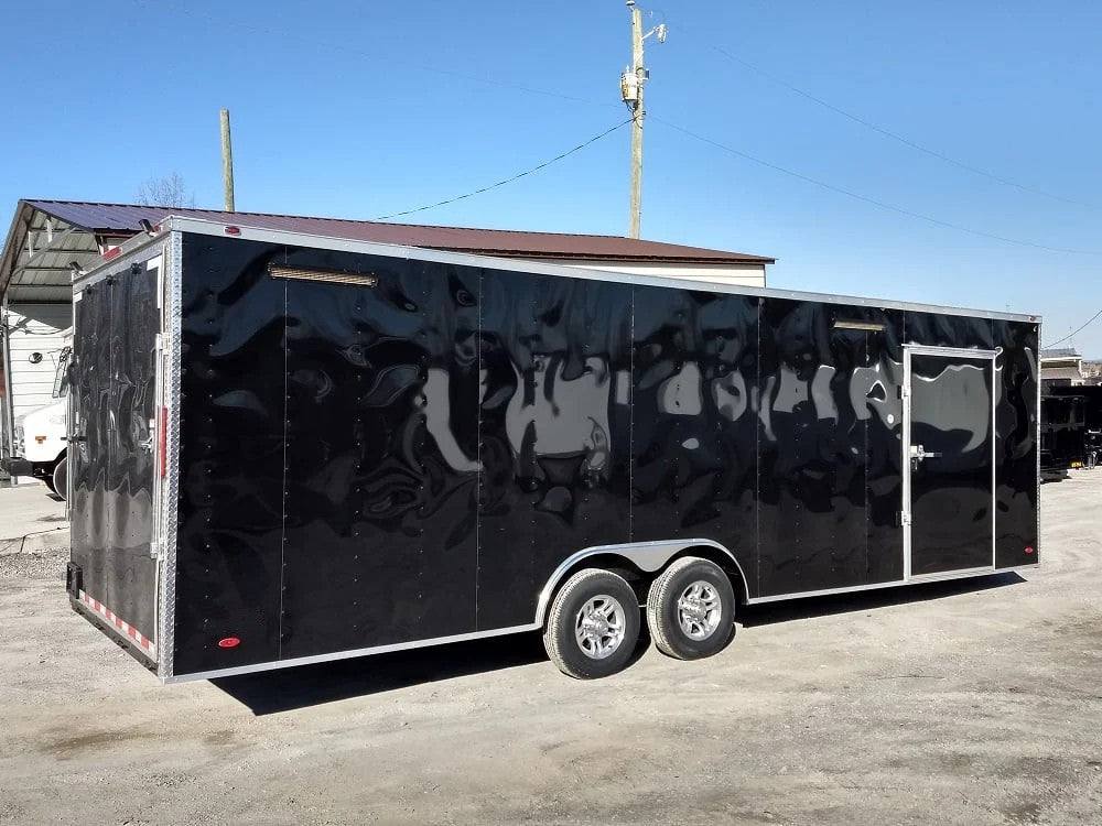 Enclosed Trailer 8.5′ X 26′ Black Race Ready Tandem 5,200lb Axles Storage - Image 5
