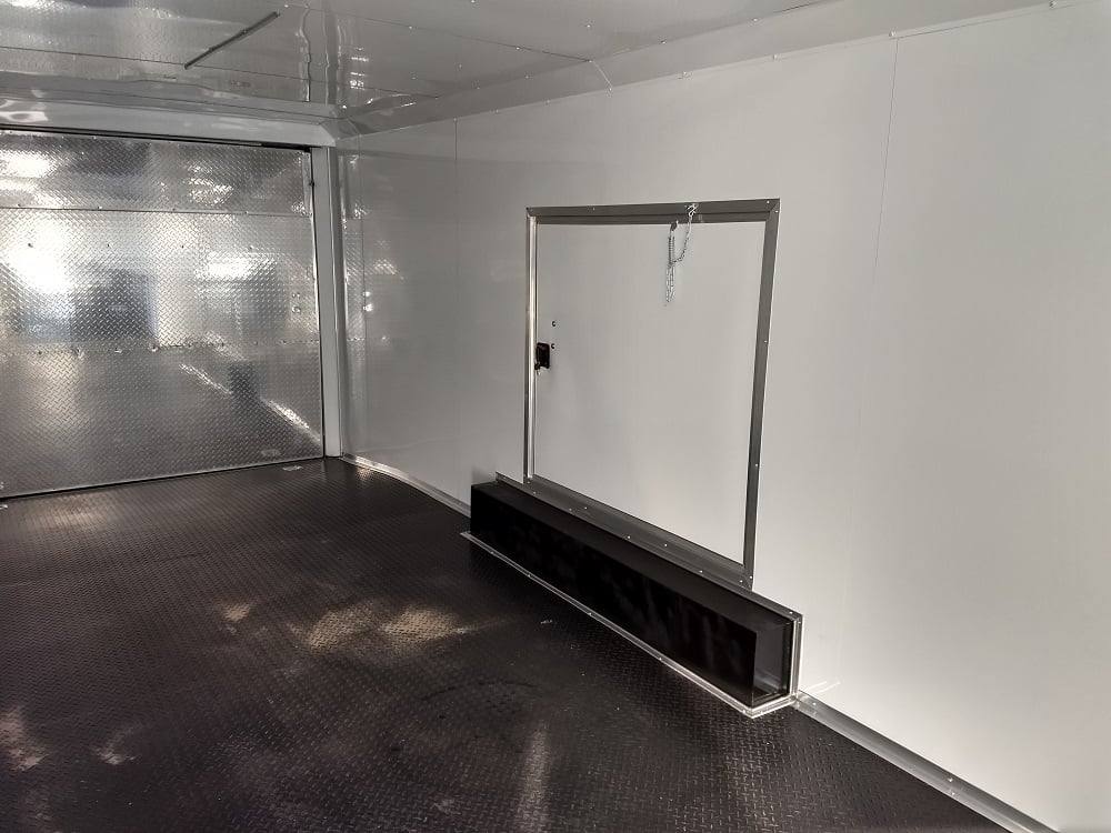 Enclosed Trailer 8.5′ X 26′ Black Race Ready Tandem 5,200lb Axles Storage - Image 16