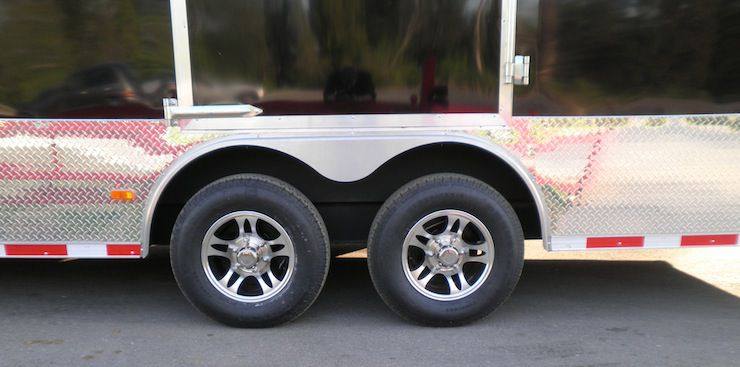 Enclosed Trailer 8.5’x28′ Black – Car Equipment Hauler Storage - Image 18