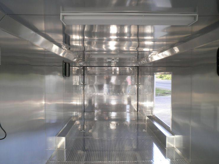 Enclosed Trailer 8.5’x28′ Black – Car Equipment Hauler Storage - Image 13