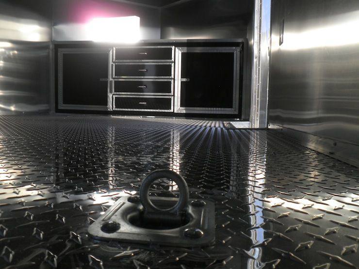 Enclosed Trailer 8.5’x28′ Black – Car Equipment Hauler Storage - Image 17