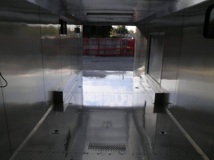 Enclosed Trailer 8.5’x28′ Black – Car Equipment Hauler Storage - Image 12