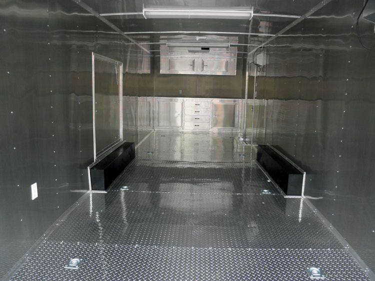 Enclosed Trailer 8.5’x24′ Red – ATV Car Bike Equipment Hauler Storage - Image 15